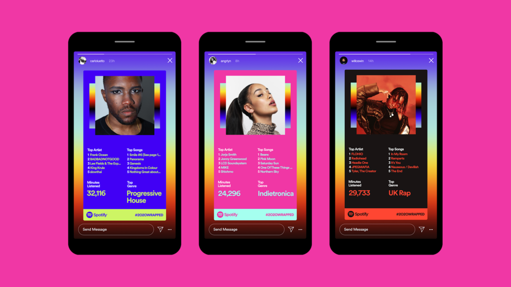 Spotify launches 2020 Wrapped with new features