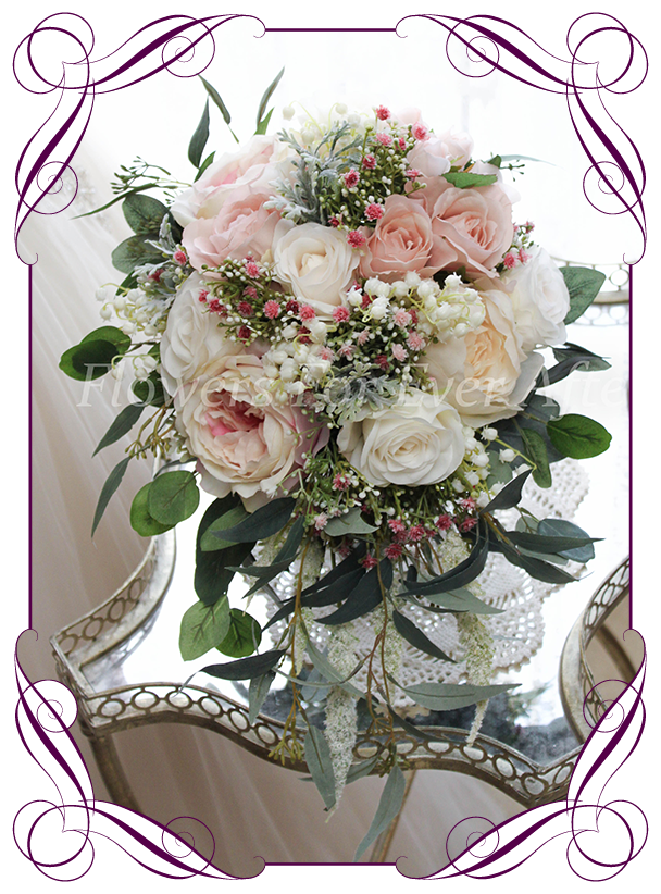 Maddison Bridal Cascade Bouquet  Artificial Bridal