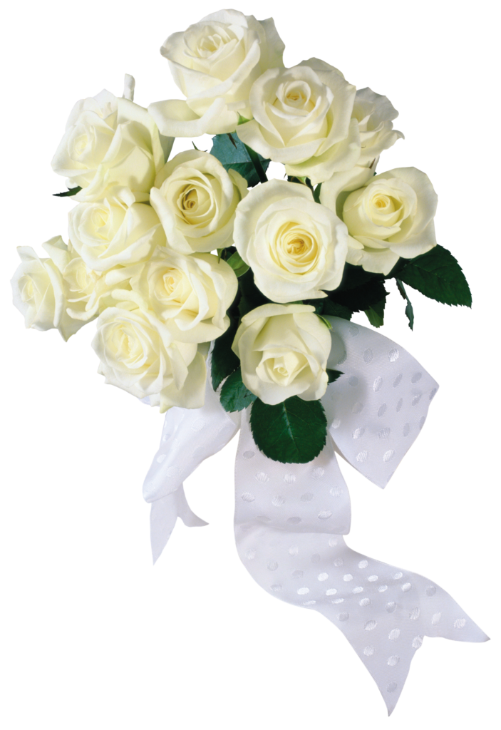 Rose Bouquet Png Black And White  Free Rose Bouquet Black