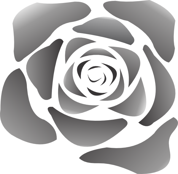 Black Rose Clip Art at Clkercom  vector clip art online