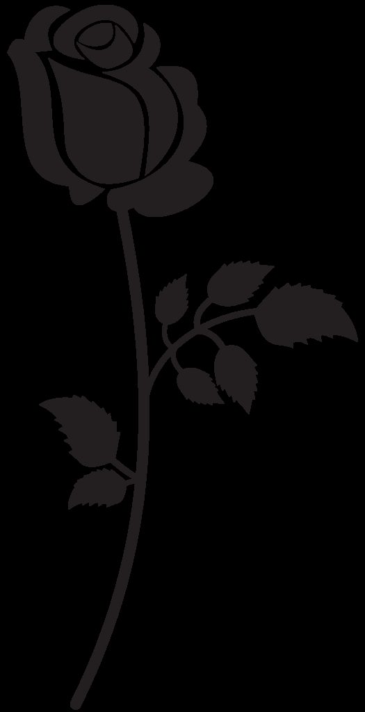 Rose silhouette clipart 20 free Cliparts  Download images