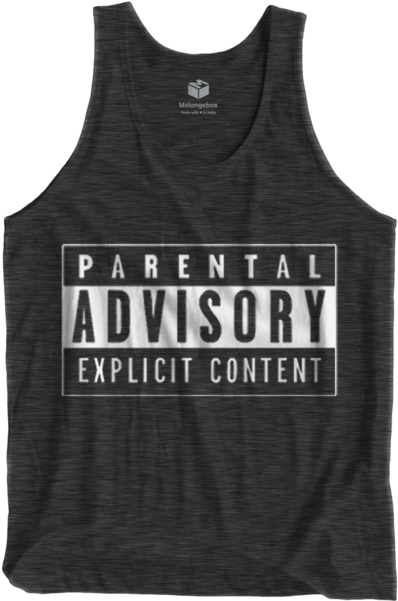Buy This Graphic Parental Advisory Tank Top At 46