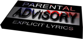 Free pArEnTaL aDviSoRy sticker PSD Vector Graphic ... - Custom Parental Advisory Logo