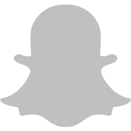 Silver snapchat 2 icon  Free silver social icons