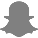Gray snapchat 2 icon  Free gray social icons