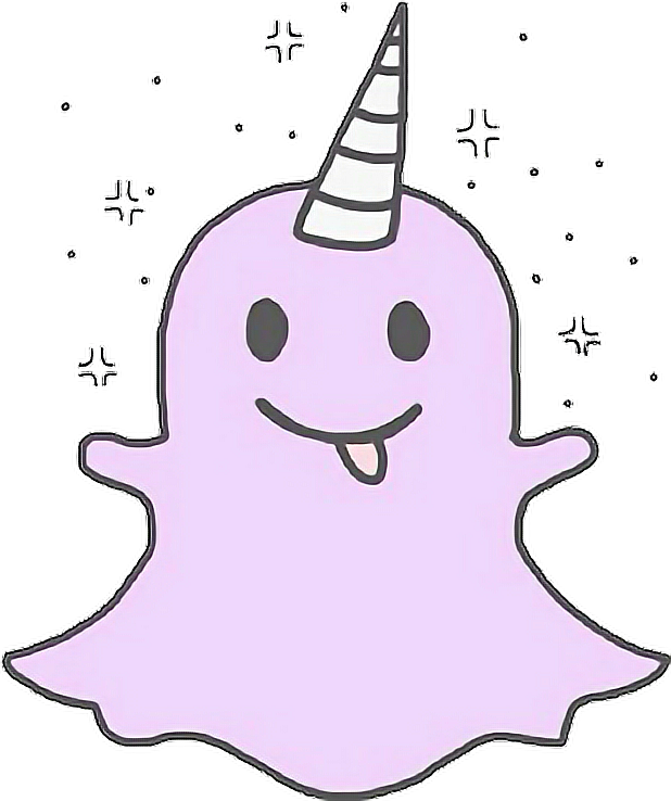 Cute Snapchat Logo Pink  aesthetic tumblr