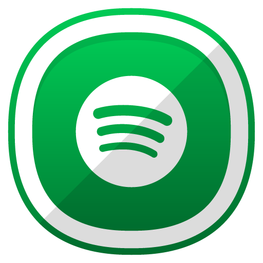 Spotify Icon  Free Cute Shaded Social Iconset  DesignBolts