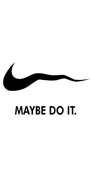 Nike Maybe Do It in 2020 | Nike art, Nike, Aesthetic stickers - Funny Nike Logos