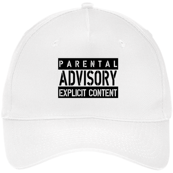 AGR parental advisory explicit W Twill Cap  AGREEABLE