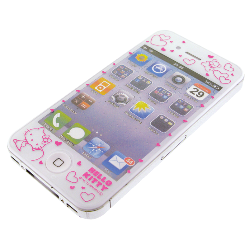 Hello Kitty Screen Protector for Apple iPhone 44S  Pink