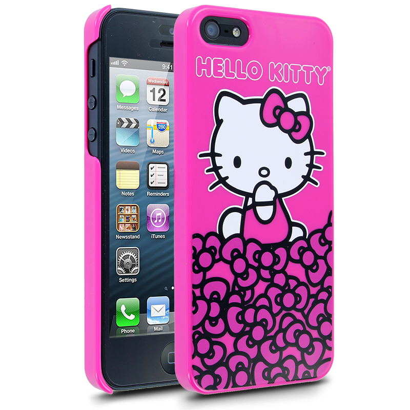 Hello Kitty Half Bows Case for Apple iPhone 5  Hello