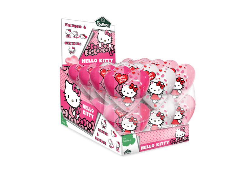 Hello Kitty Surprise Hearts With Candies Box of 24