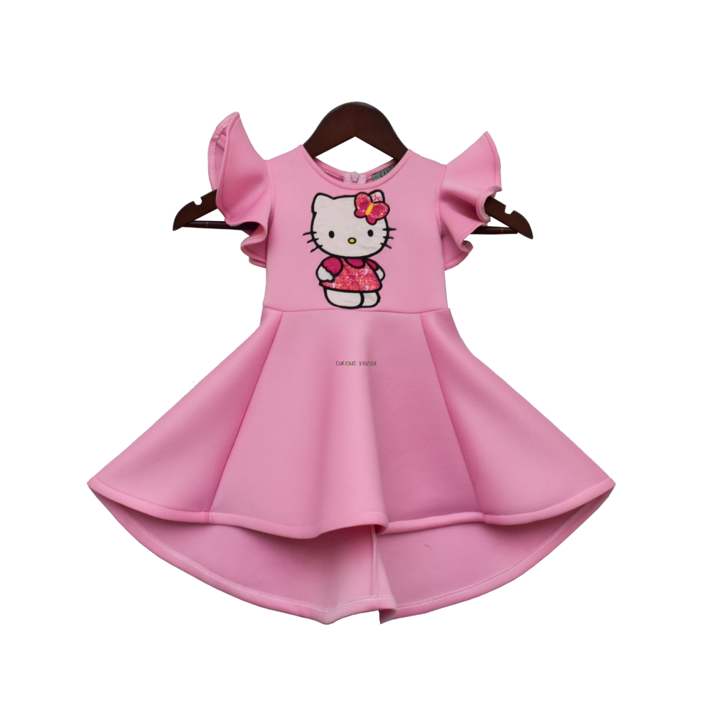 Pink Lycra Hello Kitty Dress  Curious Village