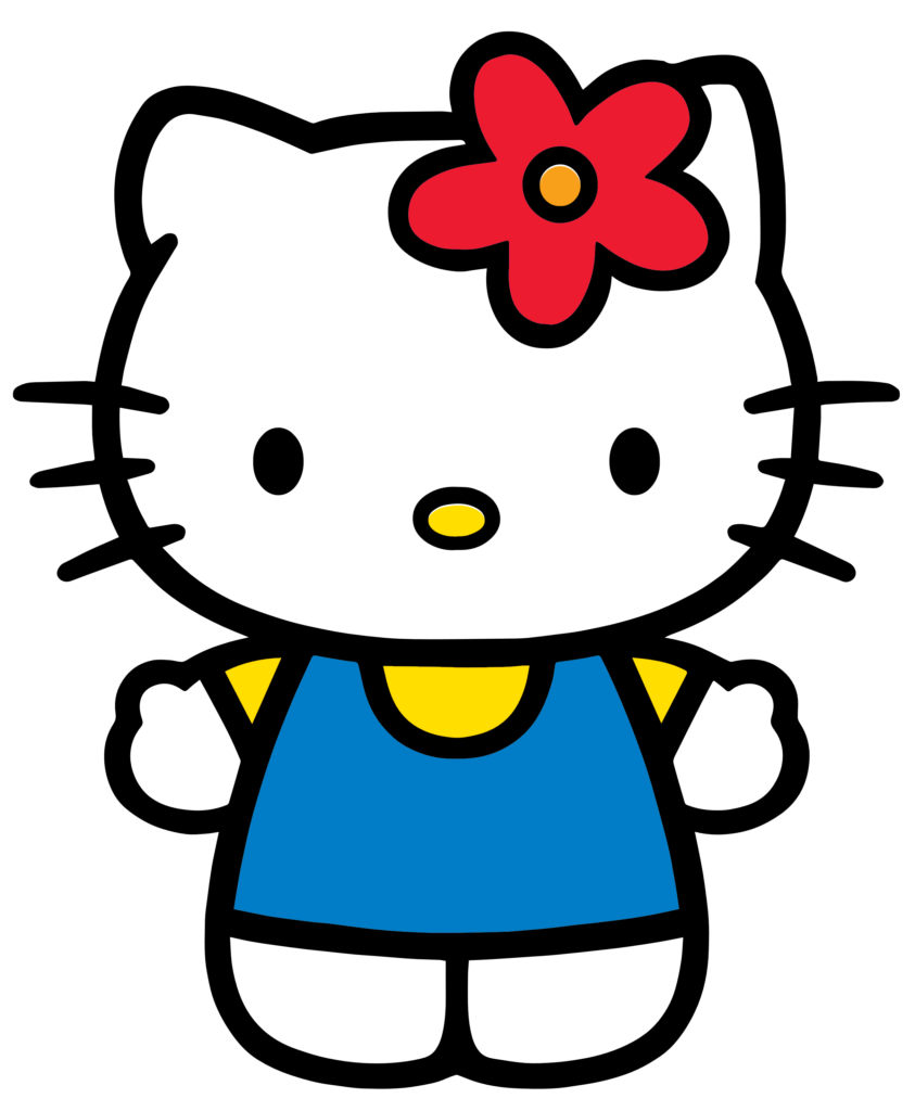 Hello Kitty logo  logotype