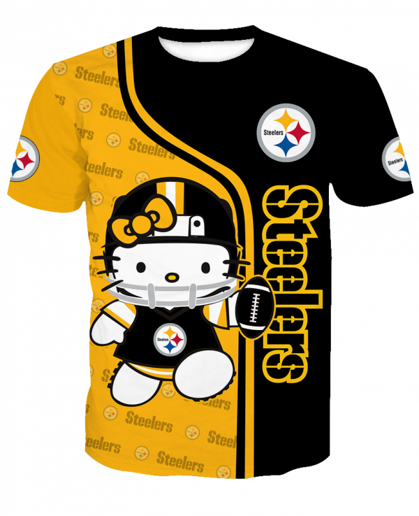 Pittsburgh Steelers Hello Kitty Full All Over Print K2018 ... - Hello Kitty Funny