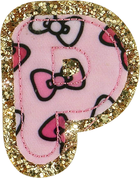 Hello Kitty Bow Letter Patches  Stoney Clover Lane Patches