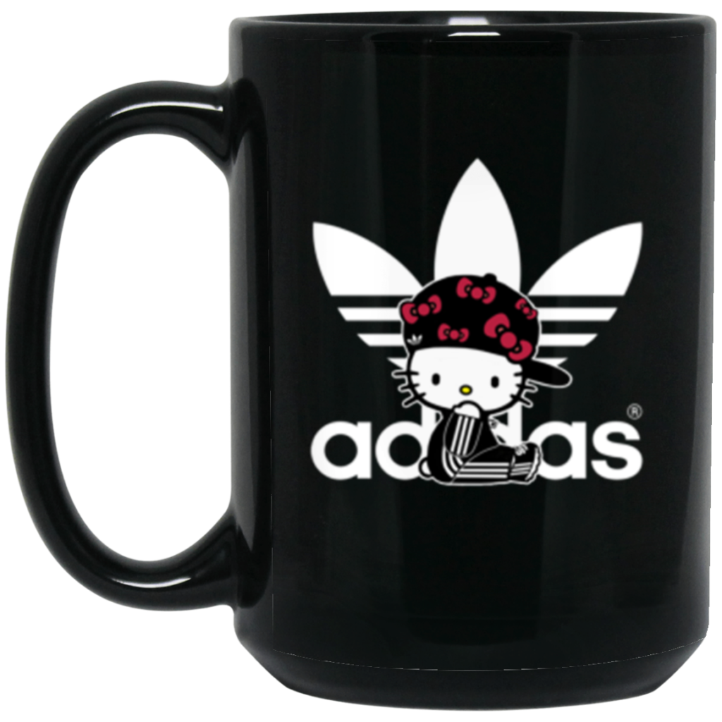 Adidas Hello Kitty 15 oz Black Mug  The Geek Gifts