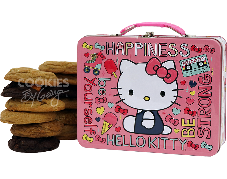Lunch Box  Hello Kitty Be Strong  Cookies by George