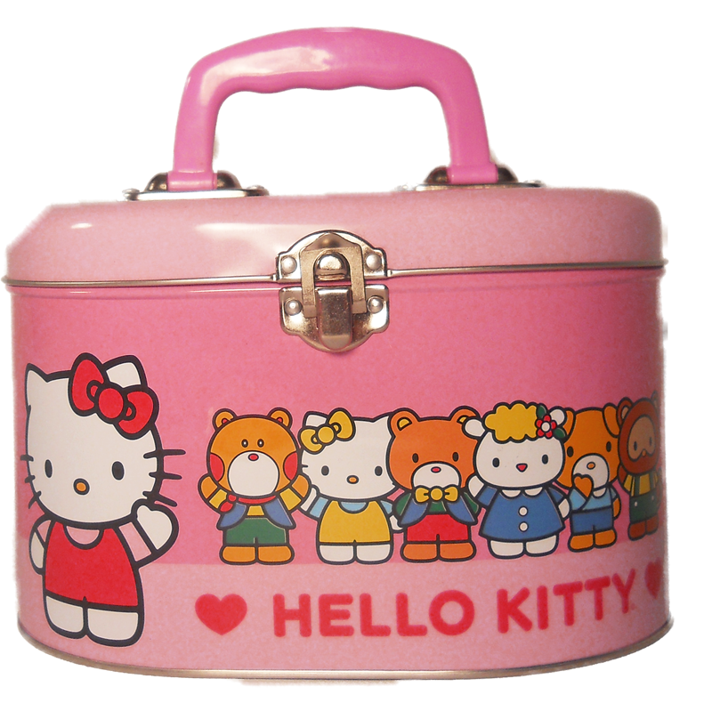 Hello Kitty Oval Purse Gift Basket for Girls  The