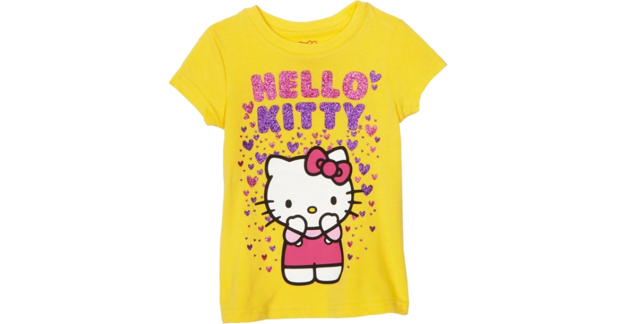Hello Kitty Tshirts Hello Kitty Girls 26x Raining 1199