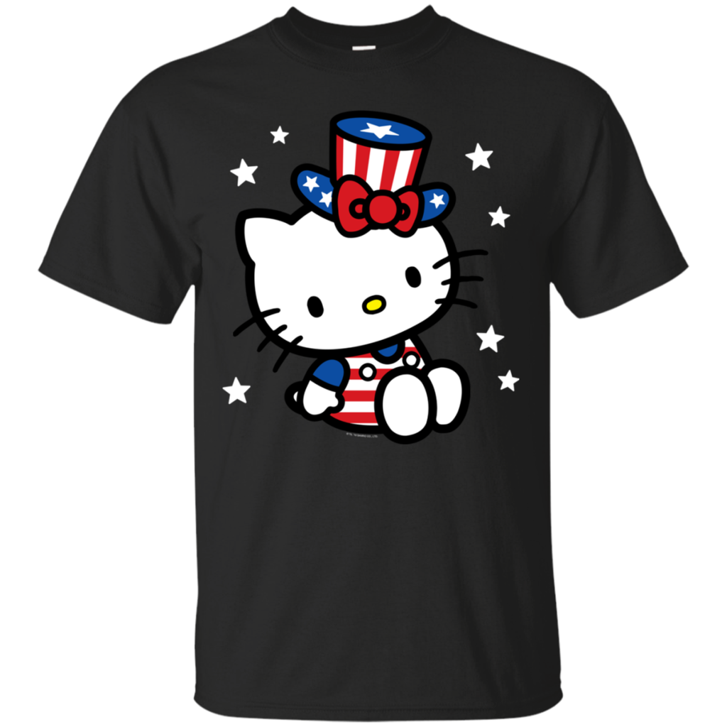 AGR For Fun Hello Kitty American 4th of July Cotton T