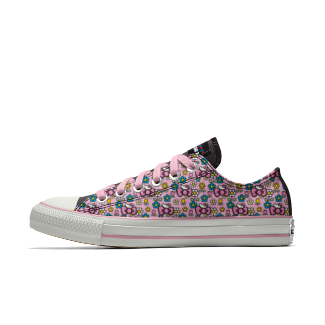 Converse Custom Chuck Taylor All Star Hello Kitty Low Top ... - Hello Kitty Shoes