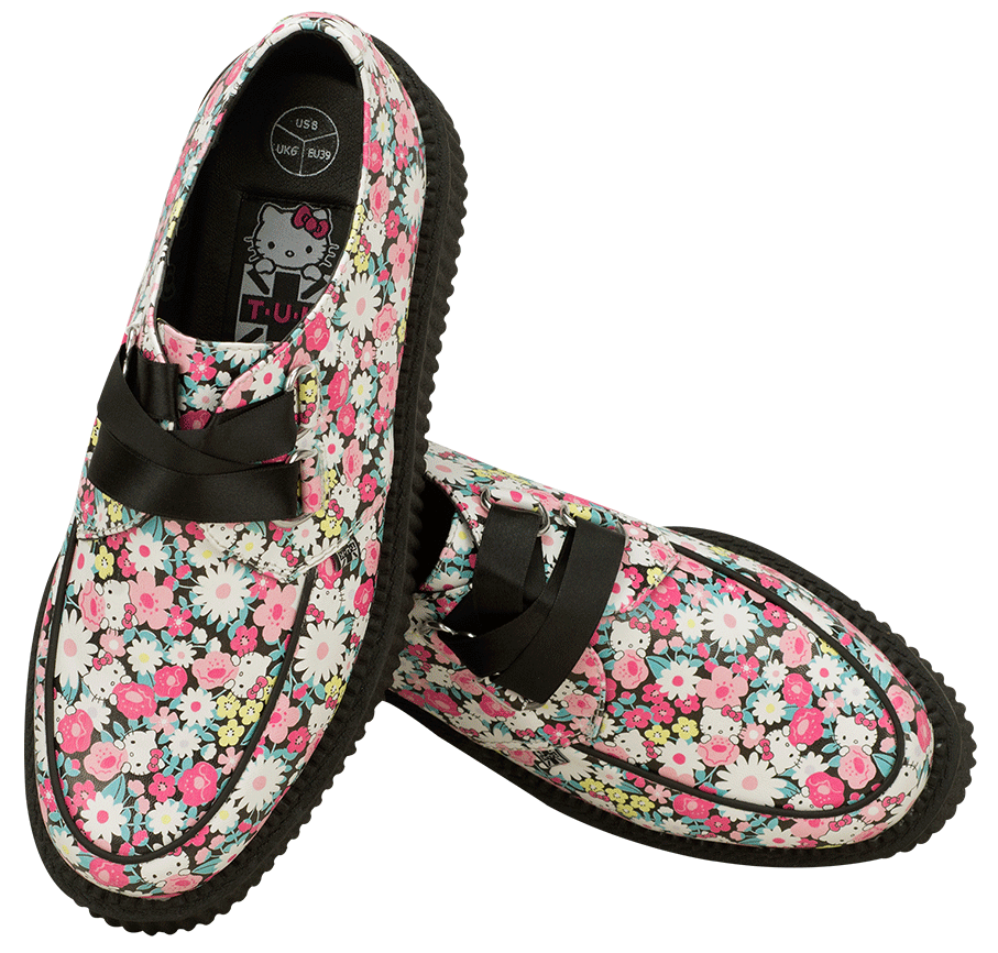Shoes of the Day  Hello Kitty X TUK Footwear Creepers