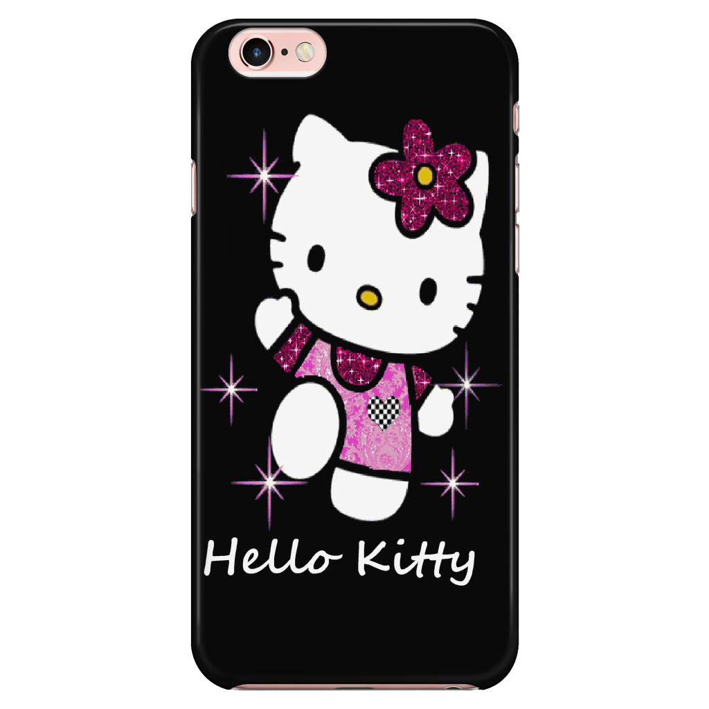 Hello Kitty Hard Glossy Plastic Case for iPhone 77s