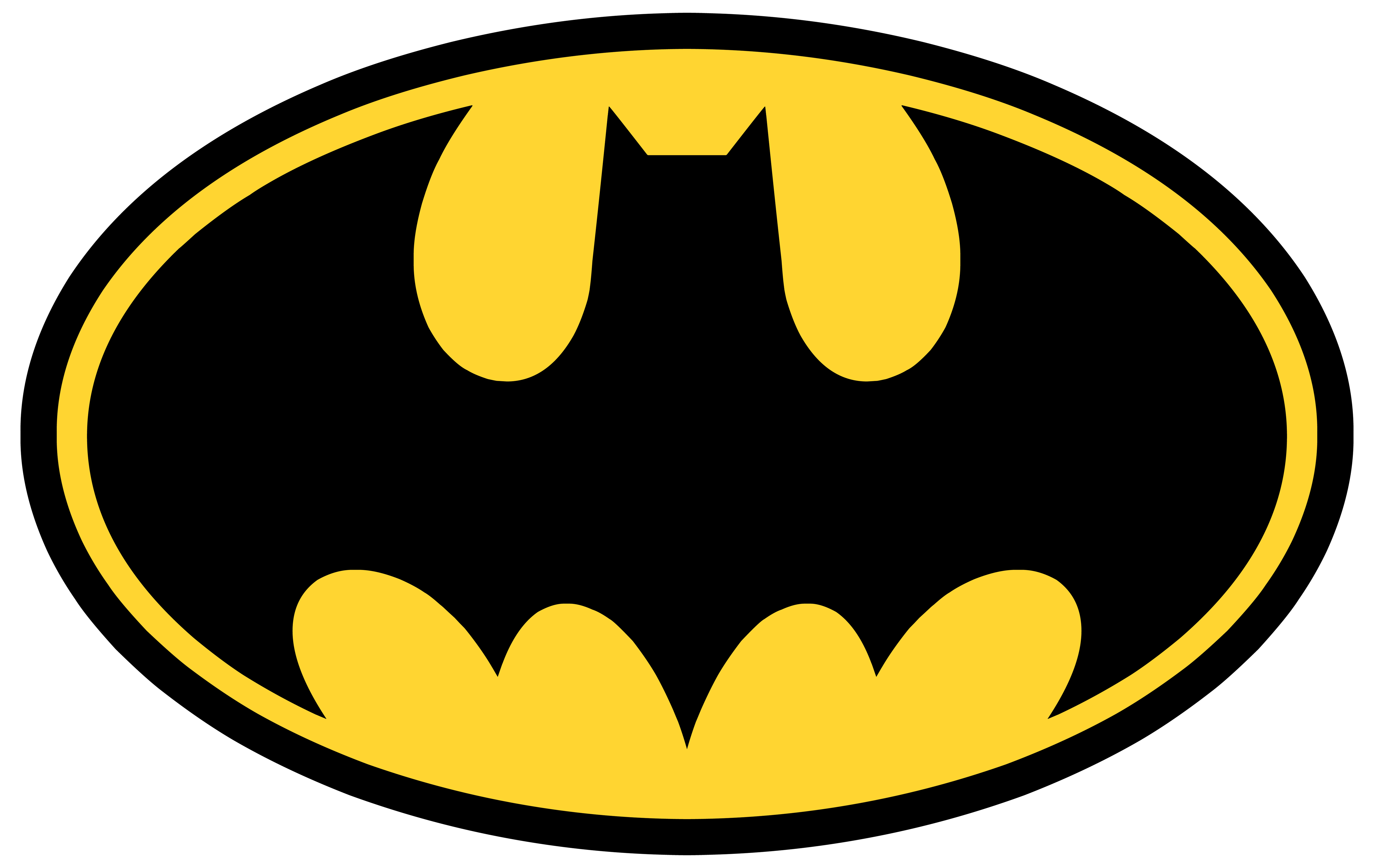 Batman Yellow Logo Png  ClipArt Best