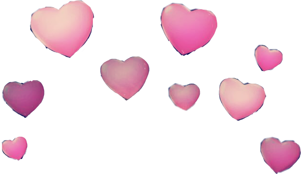 Snapchat hearts png Snapchat hearts png Transparent FREE