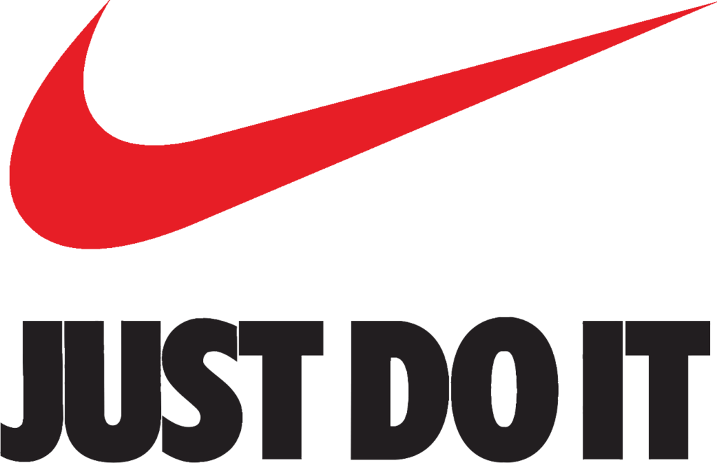 Just Do It Nike Swoosh Logo Brand  nike logo png download