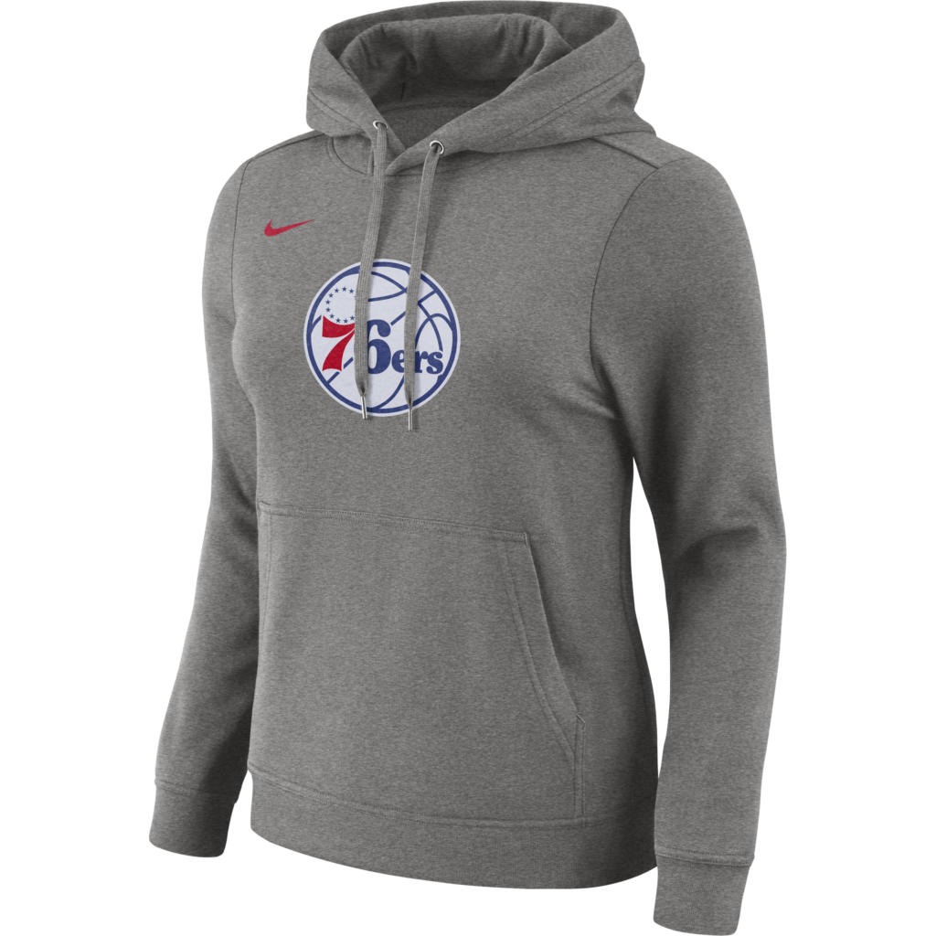 Philadelphia 76ers Womens Logo Hoodie by Nike  Wells