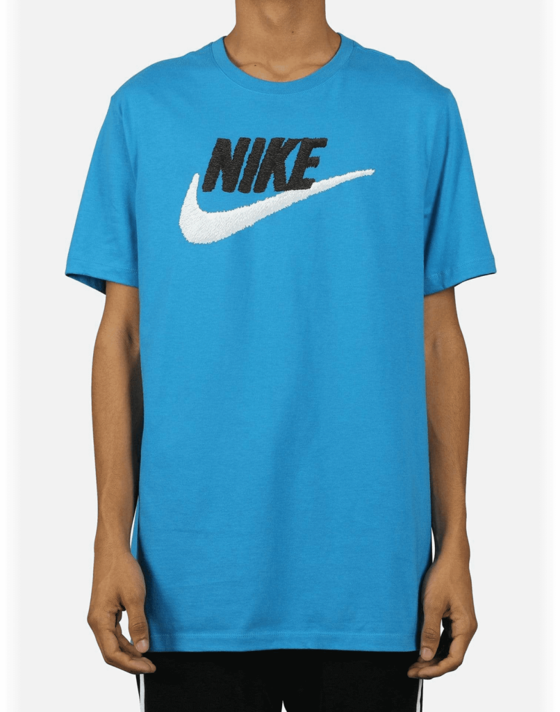 Nike Graphic logo Mens TShirt Blue size Large  TShirts