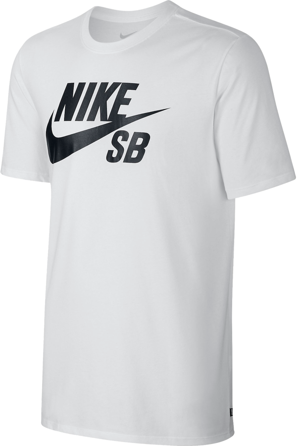 Koszulka Nike SB Logo TShirt White  Black