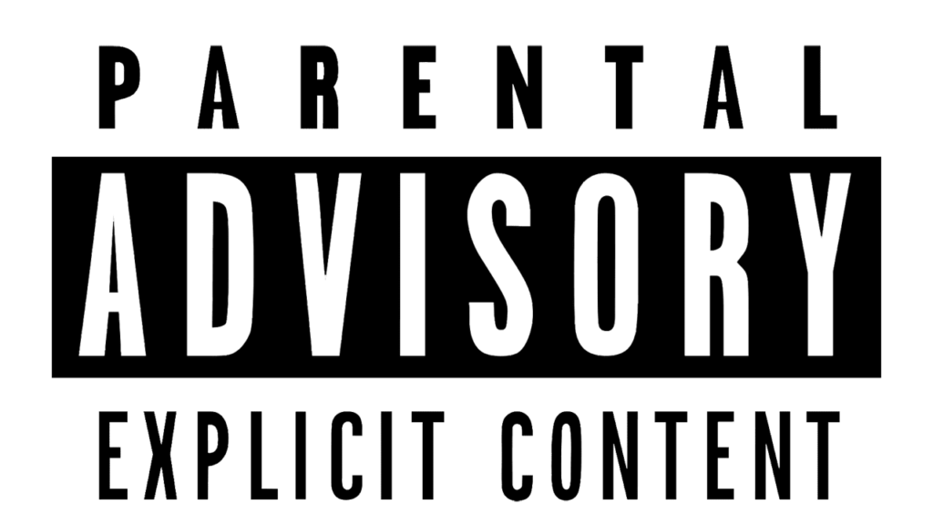 Logo Parental Advisory valor histria png vector