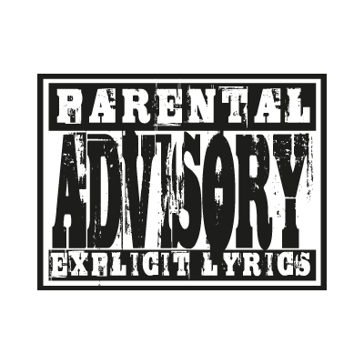Parental Advisory lyrics logo vector free download