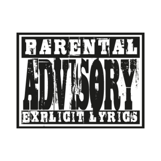 Parental Advisory lyrics logo Vector  AI PDF  Free