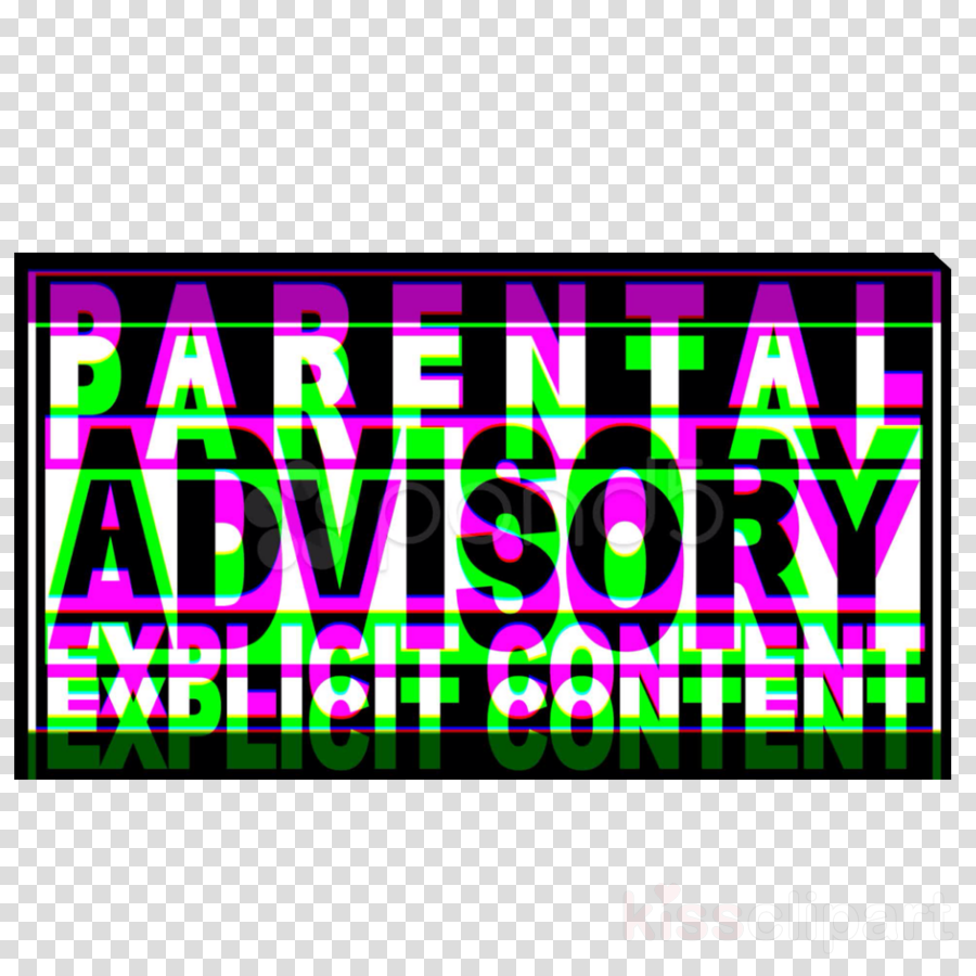 Parental Advisory clipart  Text Font Product