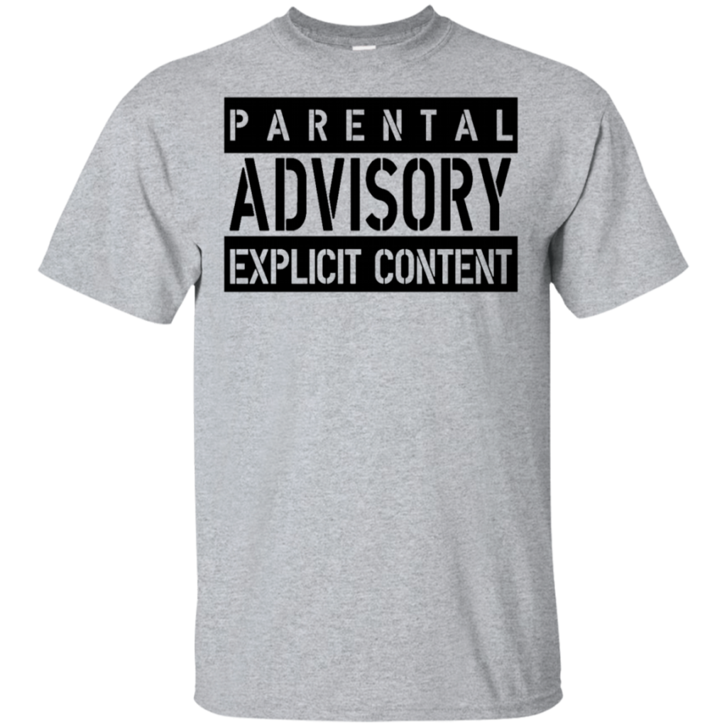 AGR parental advisory explicit W Youth TShirt  AGREEABLE