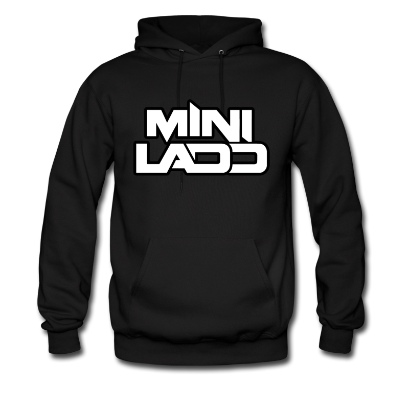 Mini Ladd Logo White png  Mens Hoodie  Hoodies Mini