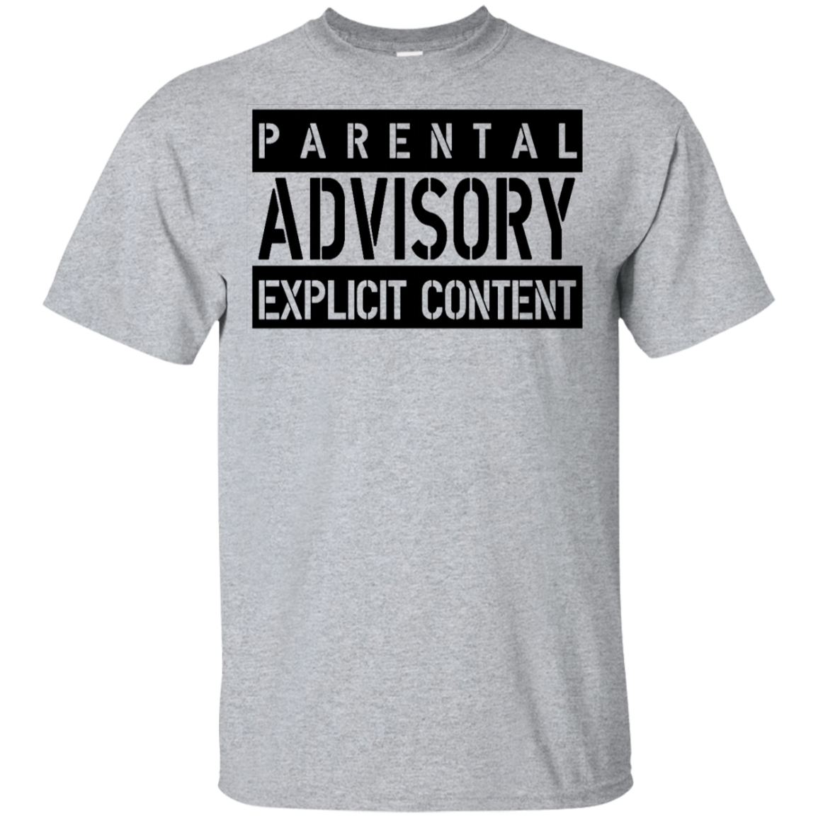 AGR parental advisory explicit W Youth T-Shirt - AGREEABLE - Parental Advisory Shirt