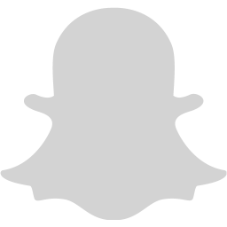 Light gray snapchat 2 icon - Free light gray social icons - Pastel Blue Snapchat Logo