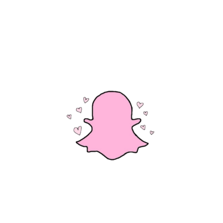 snap chat snapchat pink pastel heart hearts tumblr kawa — PNG Share