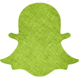 Green fabric snapchat 2 icon  Free green fabric social