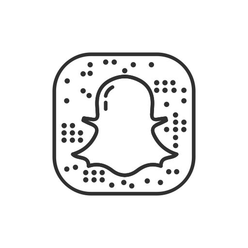 Ghost, label, logo, snapchat icon - Print Snapchat Logo