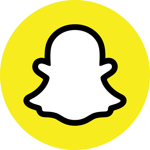2019 circle ghost logo new snap snapchat icon