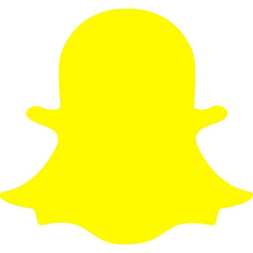 Snapchat - Free social media icons - Snapchat Logo Edited