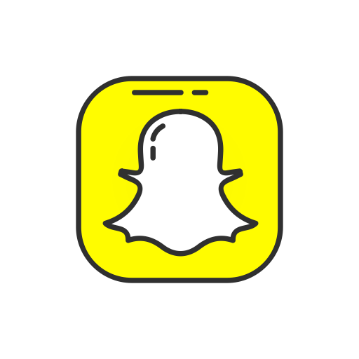 Ghost social media Snapchat snapchat logo icon