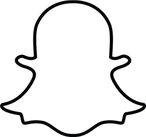 Snapchat ghost Logo Vector EPS Free Download