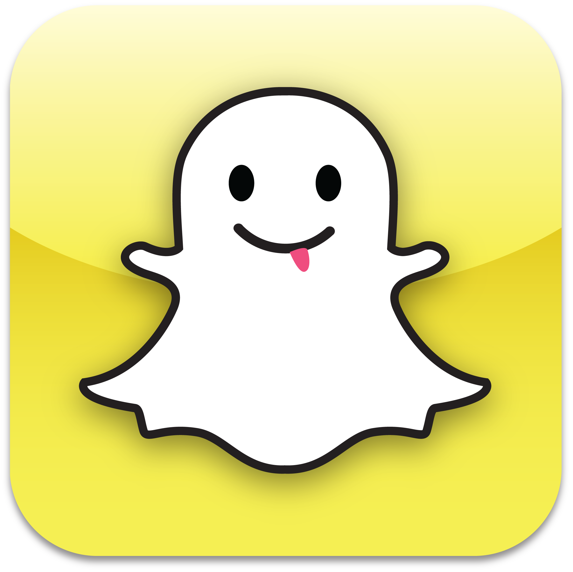 snapchat-icon - Dom's Tech & Computer Blog - Snapchat Logo On iPhone